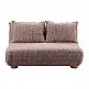 LIBERTA FUTON ΚΑΝΑΠΕΣ ΚΡΕΒΑΤΙ 2ΘΕΣΙΟΣ ΑΝΑΔΙΠΛΟΥΜΕΝΟΣ TERRACOTTA BEIGE ΜΕ PATTERN 141x87x76cm