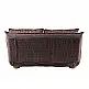 LIBERTA FUTON ΚΑΝΑΠΕΣ ΚΡΕΒΑΤΙ 2ΘΕΣΙΟΣ ΑΝΑΔΙΠΛΟΥΜΕΝΟΣ TERRACOTTA BEIGE ΜΕ PATTERN 141x87x76cm