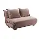 LIBERTA FUTON ΚΑΝΑΠΕΣ ΚΡΕΒΑΤΙ 2ΘΕΣΙΟΣ ΑΝΑΔΙΠΛΟΥΜΕΝΟΣ TERRACOTTA BEIGE ΜΕ PATTERN 141x87x76cm