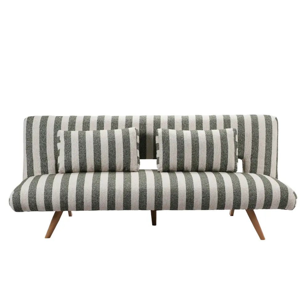 LIBERTA LA SPEZIA ΚΑΝΑΠΕΣ ΚΡΕΒΑΤΙ 3ΘΕΣΙΟΣ OFF WHITE ΛΑΔΙ 188x81x88cm
