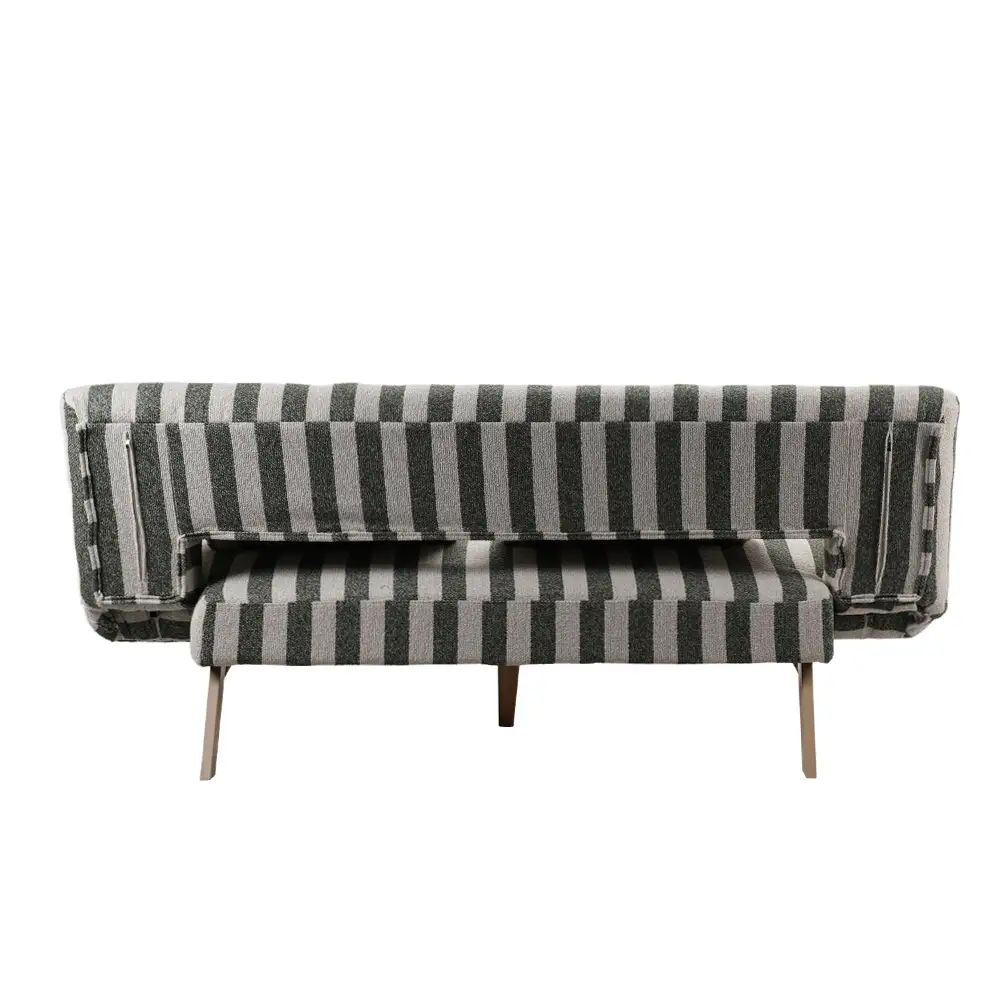LIBERTA LA SPEZIA ΚΑΝΑΠΕΣ ΚΡΕΒΑΤΙ 3ΘΕΣΙΟΣ OFF WHITE ΛΑΔΙ 188x81x88cm