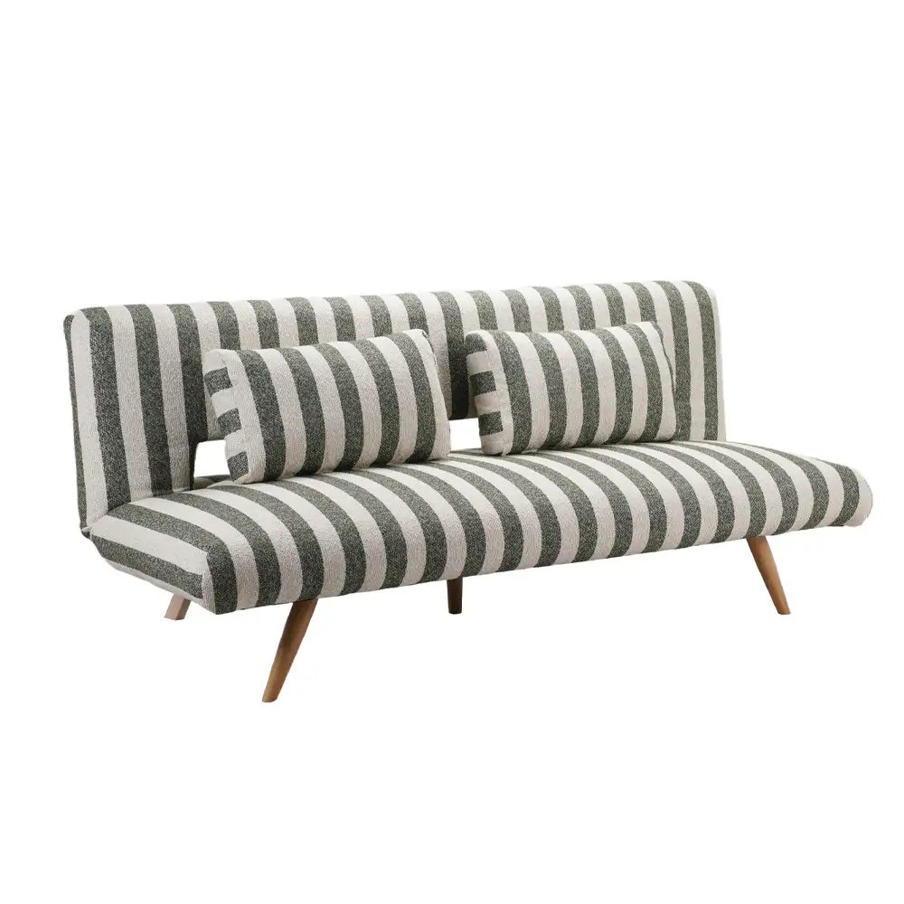 LIBERTA LA SPEZIA ΚΑΝΑΠΕΣ ΚΡΕΒΑΤΙ 3ΘΕΣΙΟΣ OFF WHITE ΛΑΔΙ 188x81x88cm