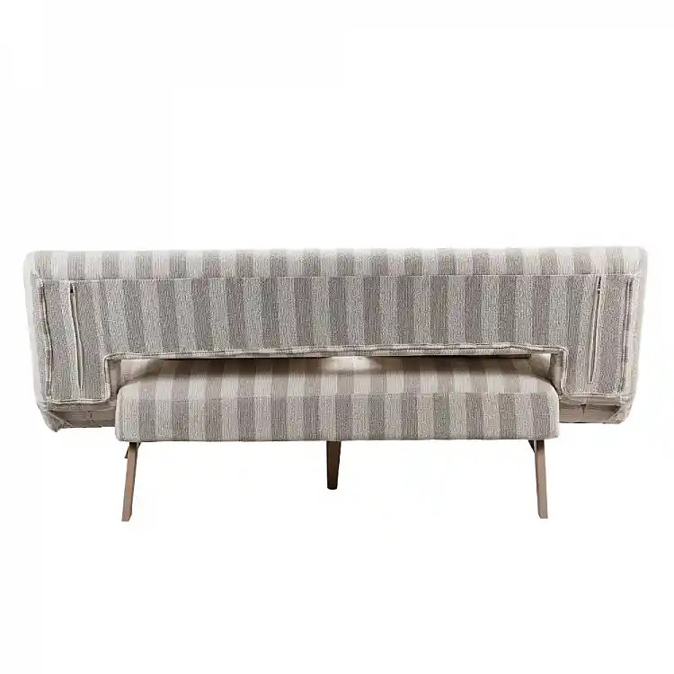 LIBERTA LA SPEZIA ΚΑΝΑΠΕΣ ΚΡΕΒΑΤΙ 3ΘΕΣΙΟΣ OFF WHITE BEIGE 188x81x88cm