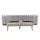 LIBERTA LA SPEZIA ΚΑΝΑΠΕΣ ΚΡΕΒΑΤΙ 3ΘΕΣΙΟΣ OFF WHITE BEIGE 188x81x88cm