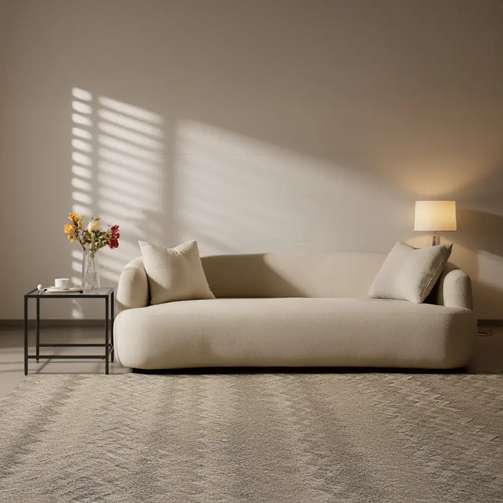 LIBERTA CELESTE ΚΑΝΑΠΕΣ 3ΘΕΣΙΟΣ ΜΠΕΖ 228x98x73cm