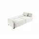 LIBERTA NUBO ΚΑΝΑΠΕΣ ΚΡΕΒΑΤΙ 3ΘΕΣΙΟΣ OFF WHITE 213x93x86cm