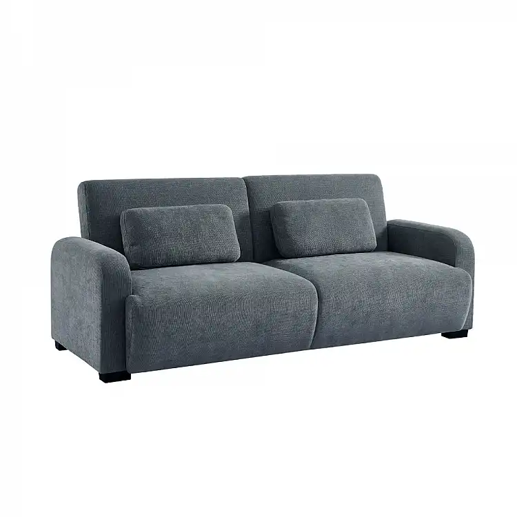 LIBERTA NUBO ΚΑΝΑΠΕΣ ΚΡΕΒΑΤΙ 3ΘΕΣΙΟΣ ΓΚΡΙ 213x93x86cm