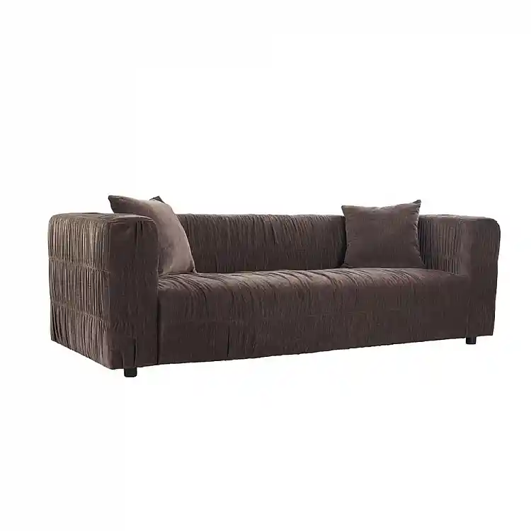 LIBERTA PLISSE ΚΑΝΑΠΕΣ 3ΘΕΣΙΟΣ ΚΑΦΕ 228x97x70cm