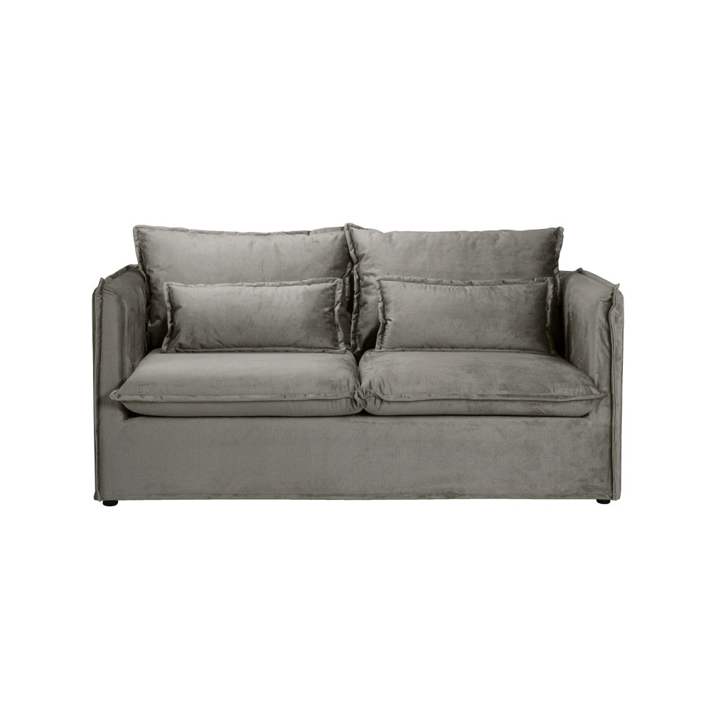 LIBERTA ONE ONLY ΚΑΝΑΠΕΣ 2ΘΕΣΙΟΣ ΜΕ ΑΠΟΣΥΡΟΜΕΝΟ ΓΚΡΙ 176x90x87