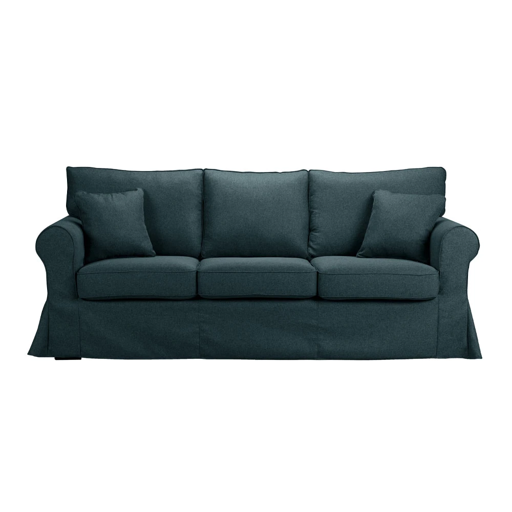 LIBERTA ASHLEY ΚΑΝΑΠΕΣ 3ΘΕΣΙΟΣ ΜΕ ΑΠΟΣΥΡΟΜΕΝΟ ΜΠΛΕ 215x85x95