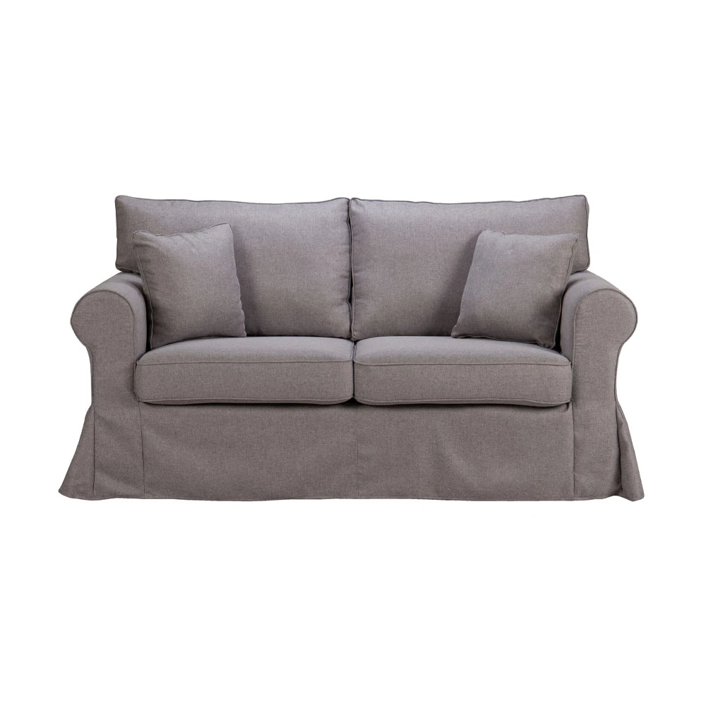 LIBERTA ASHLEY ΚΑΝΑΠΕΣ 2ΘΕΣΙΟΣ ΜΕ ΑΠΟΣΥΡΟΜΕΝΟ ΓΚΡΙ 173x85x95