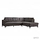 LIBERTA AMSTERDAM ΚΑΝΑΠΕΣ ΓΩΝΙΑ ΔΕΞΙΑ ΓΚΡΙ 264x200x87 LIBERTA AMSTERDAM ΚΑΝΑΠΕΣ ΓΩΝΙΑ ΔΕΞΙΑ ΓΚΡΙ 264x200x87