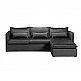 LIBERTA ONE ONLY ΚΑΝΑΠΕΣ ΓΩΝΙΑ ΔΕΞΙΑ ΓΚΡΙ 258x180x90