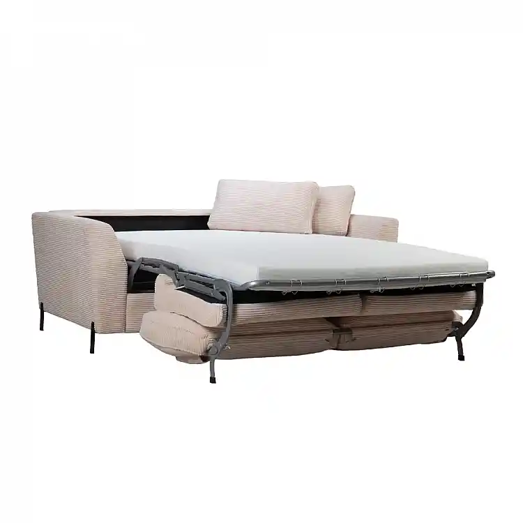 LIBERTA COCOON ΚΑΝΑΠΕΣ ΚΡΕΒΑΤΙ 3ΘΕΣΙΟΣ BEIGE LINCOLN 03 208x94x92cm