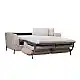 LIBERTA COCOON ΚΑΝΑΠΕΣ ΚΡΕΒΑΤΙ 3ΘΕΣΙΟΣ BEIGE LINCOLN 03 208x94x92cm
