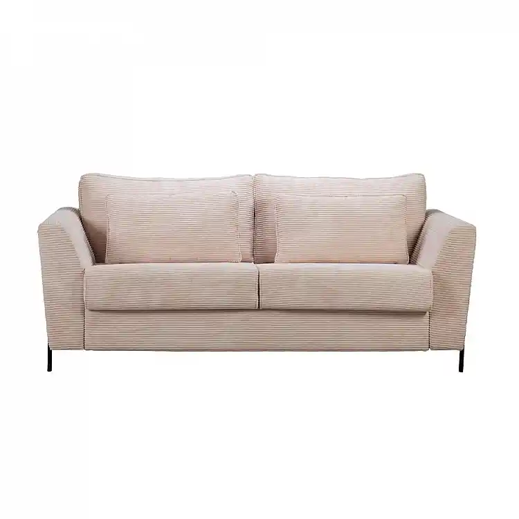 LIBERTA COCOON ΚΑΝΑΠΕΣ ΚΡΕΒΑΤΙ 3ΘΕΣΙΟΣ BEIGE LINCOLN 03 208x94x92cm