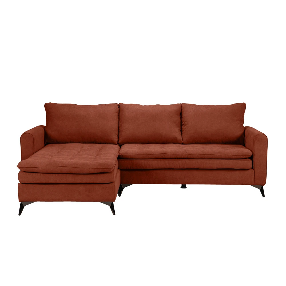 LIBERTA SCANDALO ΚΑΝΑΠΕΣ ΓΩΝΙΑ ΑΝΑΣΤΡΕΨΙΜΗ TERRACOTTA 265x188x99