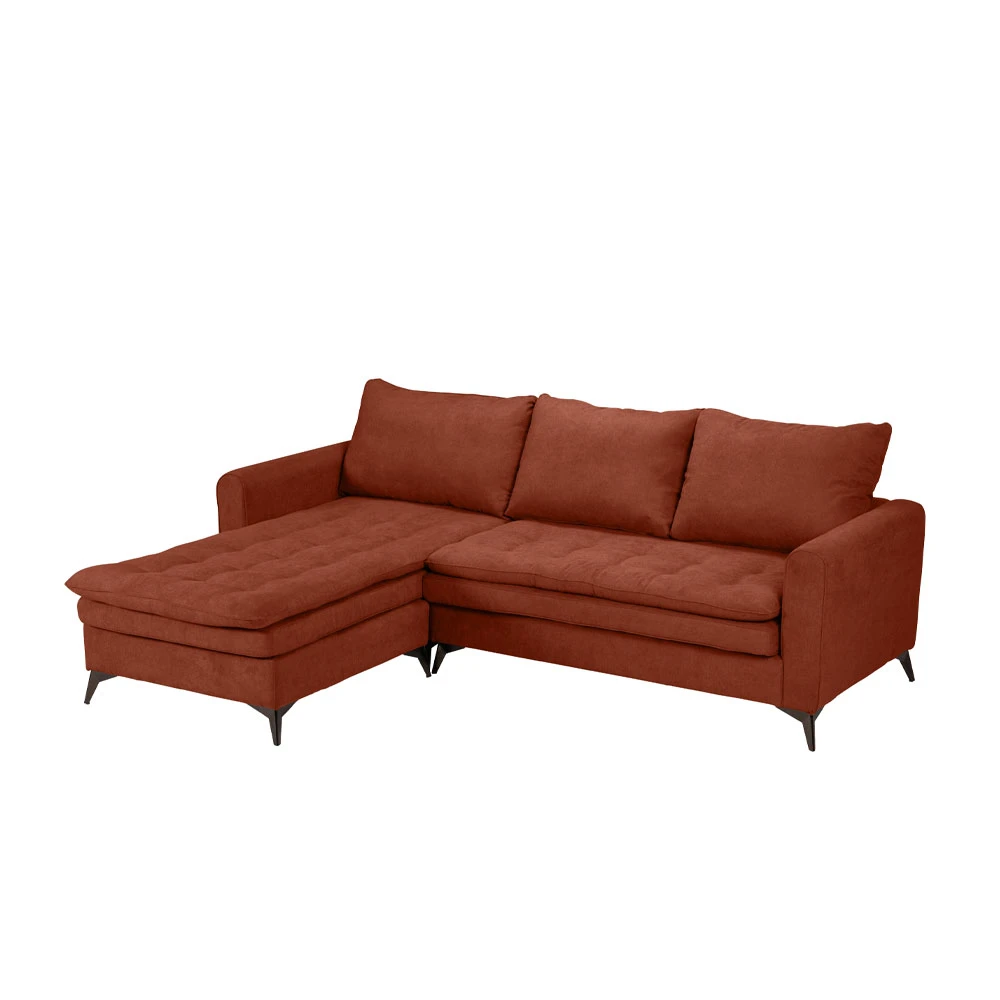 LIBERTA SCANDALO ΚΑΝΑΠΕΣ ΓΩΝΙΑ ΑΝΑΣΤΡΕΨΙΜΗ TERRACOTTA 265x188x99 LIBERTA SCANDALO ΚΑΝΑΠΕΣ ΓΩΝΙΑ ΑΝΑΣΤΡΕΨΙΜΗ TERRACOTTA 265x188x99