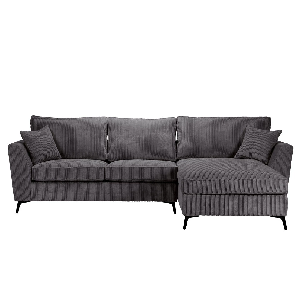 LIBERTA BOEL ΚΑΝΑΠΕΣ ΓΩΝΙΑ ΔΕΞΙΑ ΓΚΡΙ 280x170x92