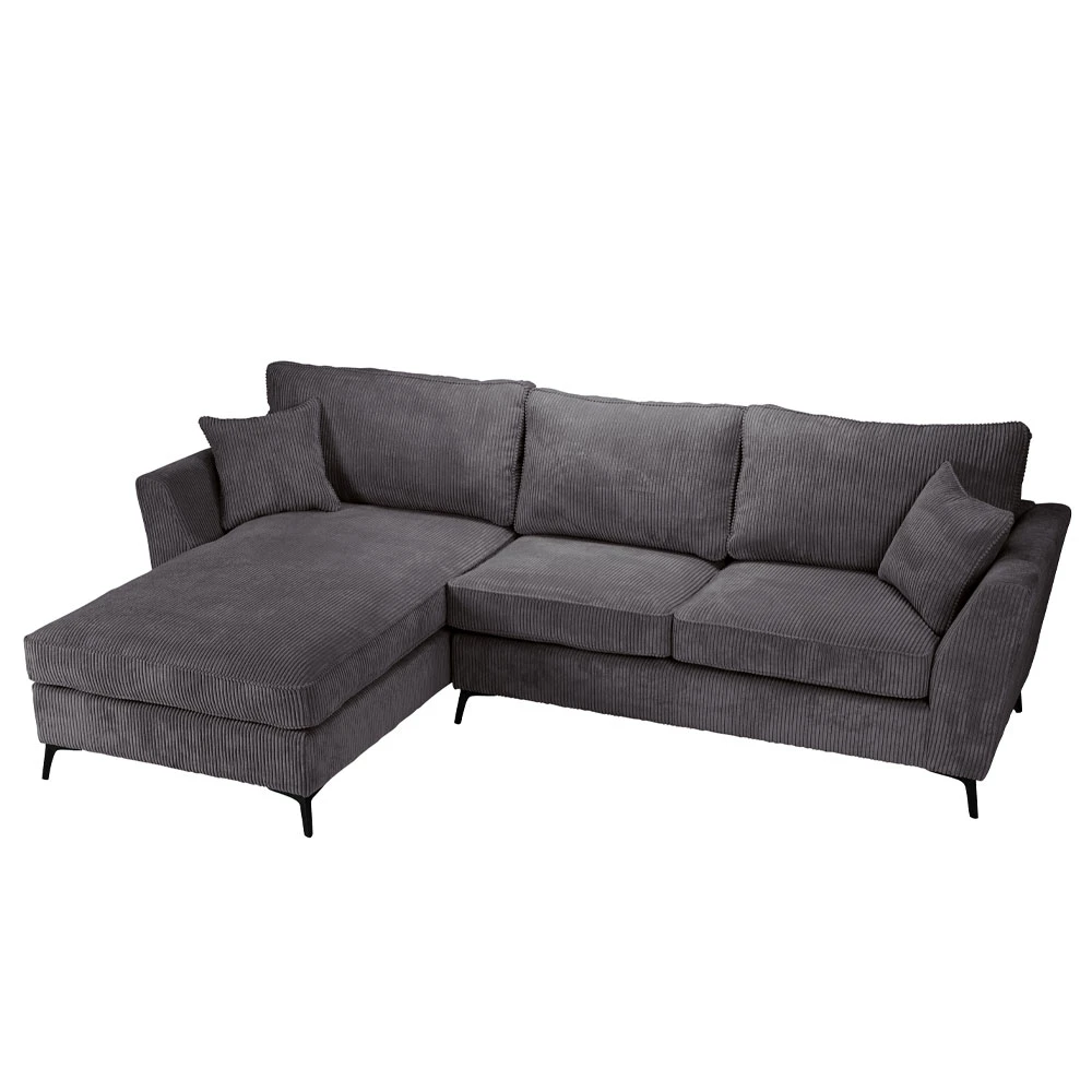 LIBERTA BOEL ΚΑΝΑΠΕΣ ΓΩΝΙΑ ΑΡΙΣΤΕΡΗ ΓΚΡΙ 280x170x92 LIBERTA BOEL ΚΑΝΑΠΕΣ ΓΩΝΙΑ ΑΡΙΣΤΕΡΗ ΓΚΡΙ 280x170x92