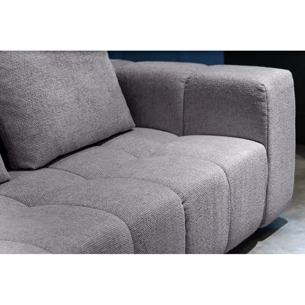 LIBERTA TOMOS ΚΑΝΑΠΕΣ ΓΩΝΙΑ ΑΡΙΣΤΕΡΗ ΓΚΡΙ LEGASY 18 298x200x85cm