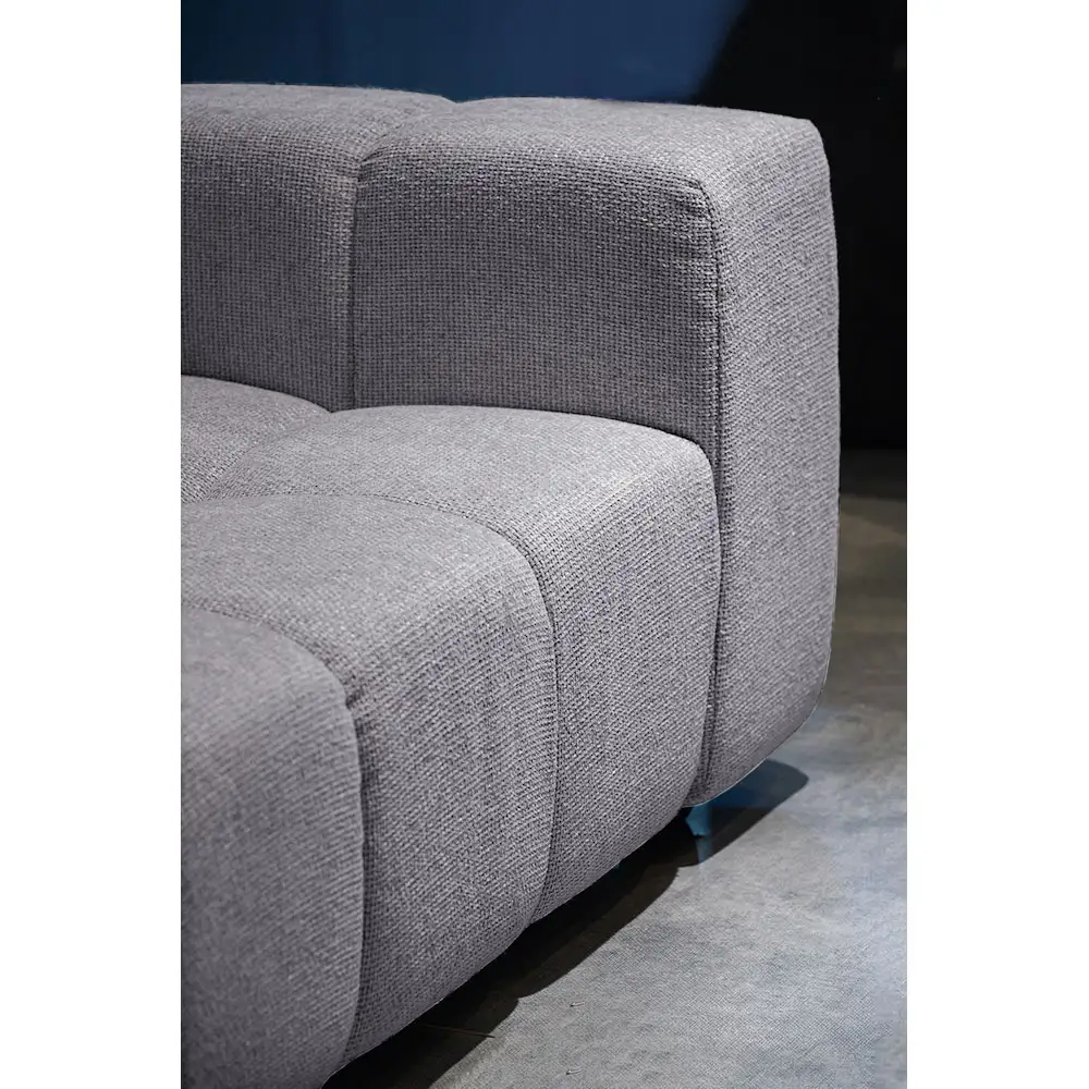 LIBERTA TOMOS ΚΑΝΑΠΕΣ ΓΩΝΙΑ ΔΕΞΙΑ ΓΚΡΙ LEGASY 18 298x200x85cm