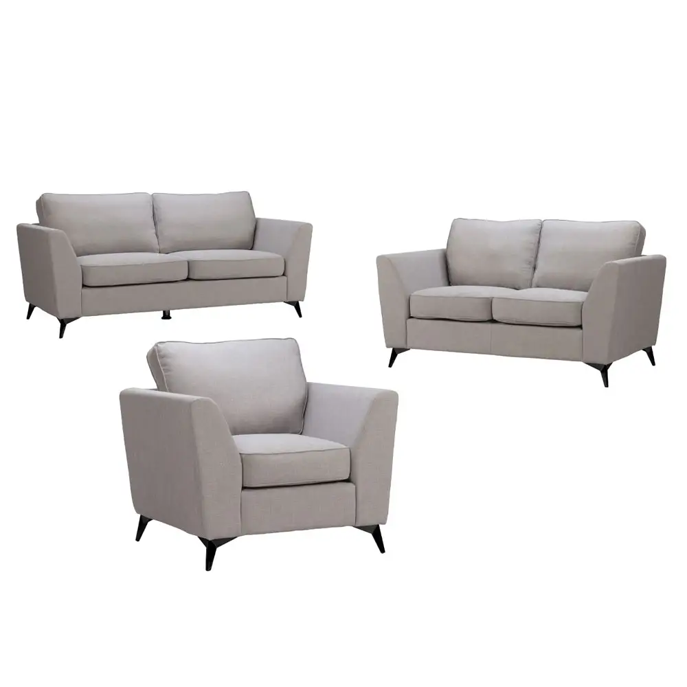 LIBERTA BOEL ΚΑΝΑΠΕΣ 2ΘΕΣΙΟΣ ΓΚΡΙ BERGAMO 92 160x86x92cm