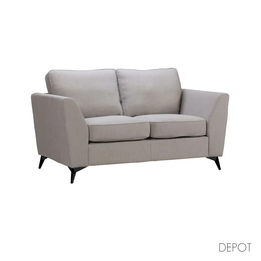 LIBERTA BOEL ΚΑΝΑΠΕΣ 2ΘΕΣΙΟΣ ΓΚΡΙ BERGAMO 92 160x86x92cm