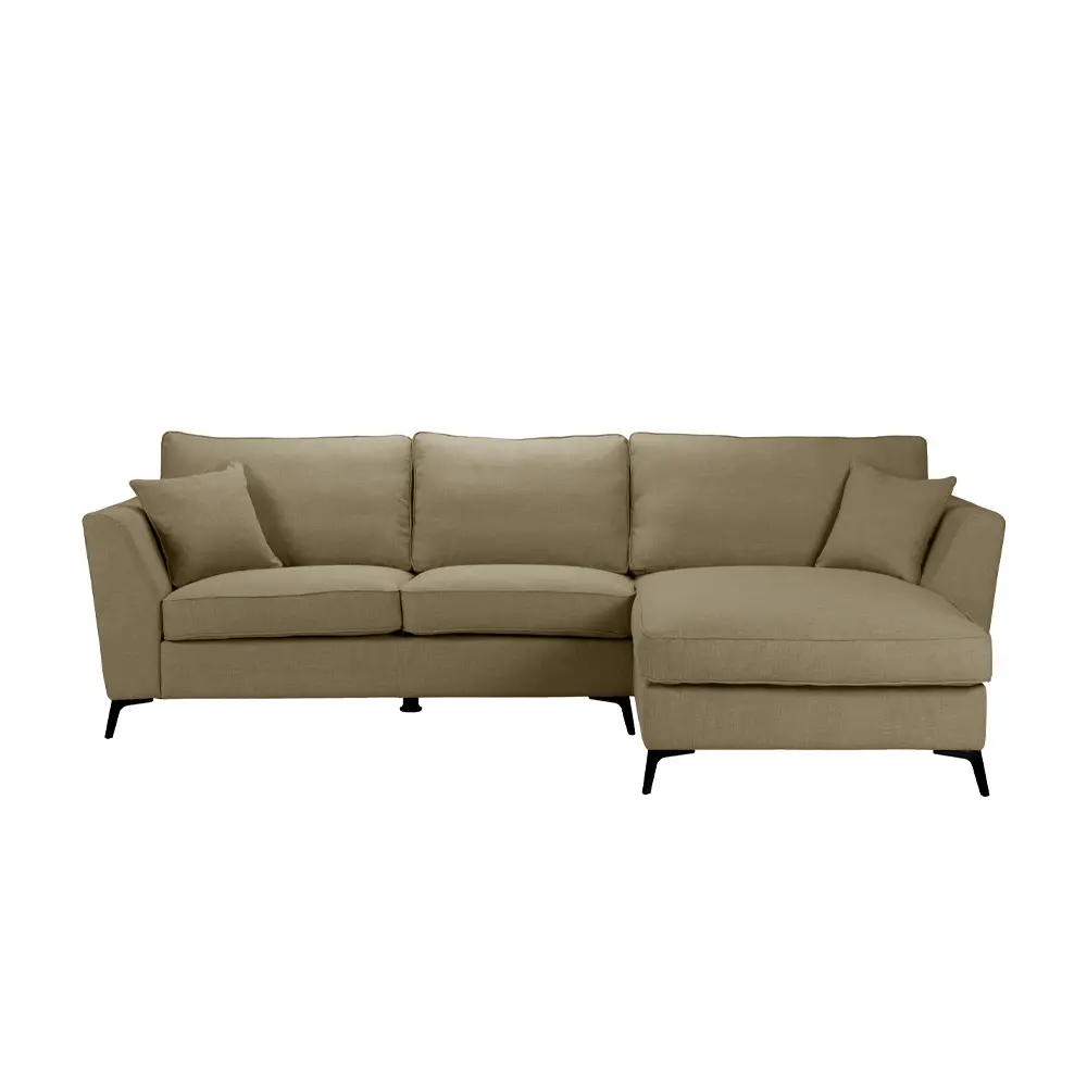 LIBERTA BOEL ΚΑΝΑΠΕΣ ΓΩΝΙΑ ΔΕΞΙΑ BEIGE MEMORY 02 280x170x92