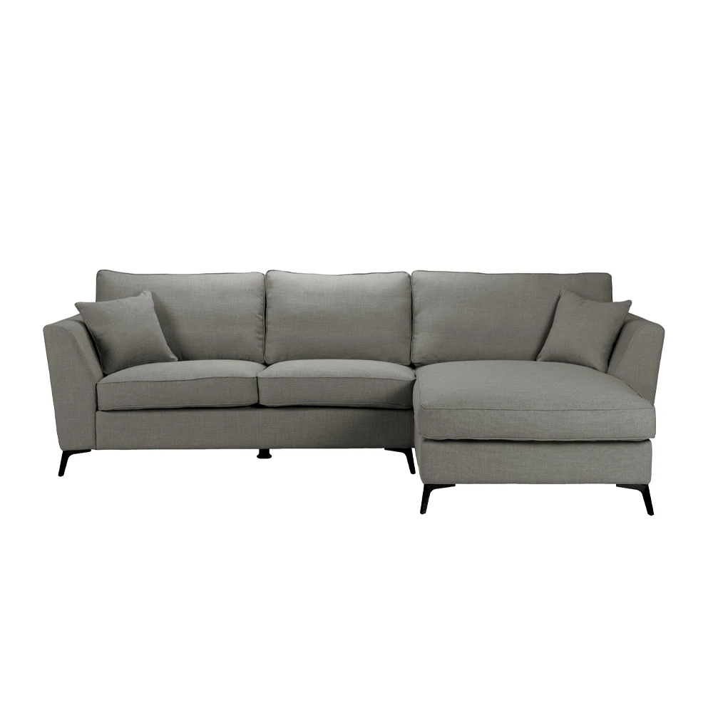 LIBERTA BOEL ΚΑΝΑΠΕΣ ΓΩΝΙΑ ΔΕΞΙΑ ΓΚΡΙ 280x170x92