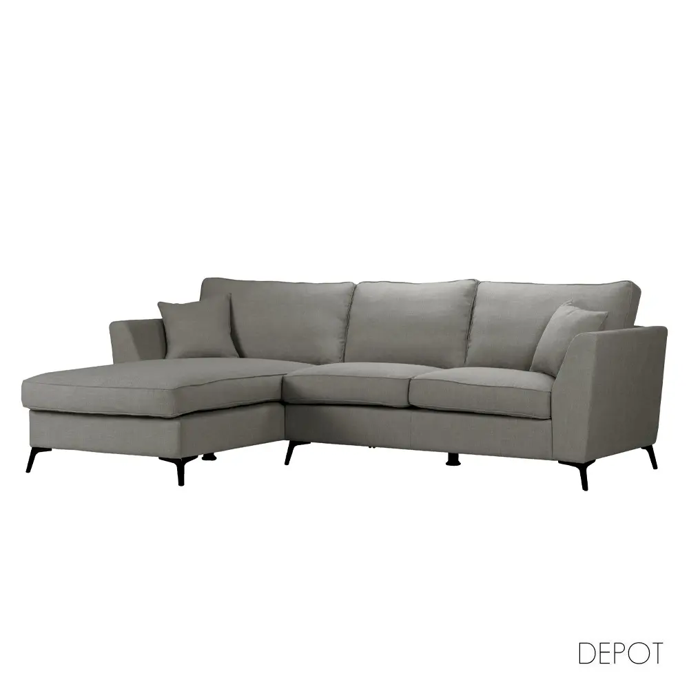 LIBERTA BOEL ΚΑΝΑΠΕΣ ΓΩΝΙΑ ΑΡΙΣΤΕΡΗ ΓΚΡΙ MEMORY 15 280x170x92 LIBERTA BOEL ΚΑΝΑΠΕΣ ΓΩΝΙΑ ΑΡΙΣΤΕΡΗ ΓΚΡΙ MEMORY 15 280x170x92