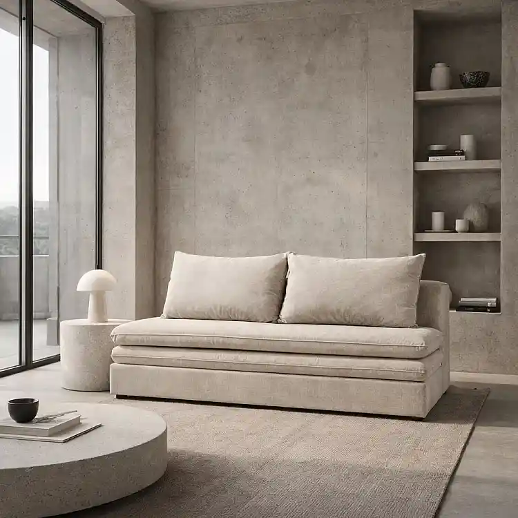 LIBERTA GIRASOLE ΚΑΝΑΠΕΣ ΚΡΕΒΑΤΙ 3ΘΕΣΙΟΣ BEIGE ASTI 1 200x87x90cm