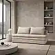 LIBERTA GIRASOLE ΚΑΝΑΠΕΣ ΚΡΕΒΑΤΙ 3ΘΕΣΙΟΣ BEIGE ASTI 1 200x87x90cm