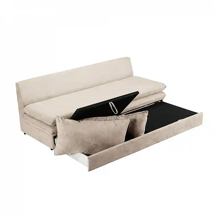 LIBERTA GIRASOLE ΚΑΝΑΠΕΣ ΚΡΕΒΑΤΙ 3ΘΕΣΙΟΣ BEIGE ASTI 1 200x87x90cm