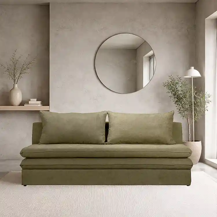 LIBERTA GIRASOLE ΚΑΝΑΠΕΣ ΚΡΕΒΑΤΙ 3ΘΕΣΙΟΣ ΧΑΚΙ ASTI 28 200x87x90cm