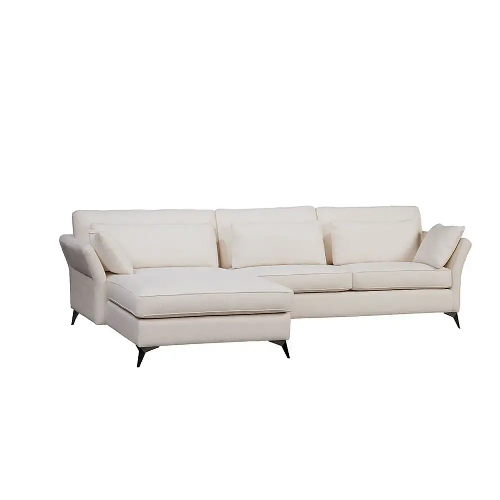 LIBERTA PARFAIT ΚΑΝΑΠΕΣ ΓΩΝΙΑ ΑΡΙΣΤΕΡΗ BEIGE LEGASY 15 307x185x92cm
