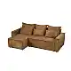 LIBERTA SAY ΚΑΝΑΠΕΣ ΚΡΕΒΑΤΙ ΑΝΑΣΤΡΕΨΙΜΗ CAMEL LINCOLN D 48 238x148x92cm