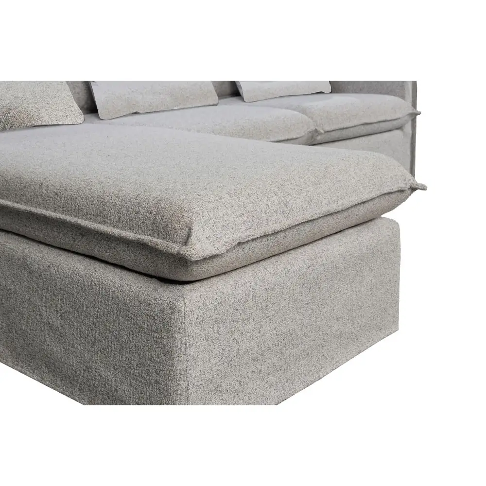 LIBERTA PROUD ΚΑΝΑΠΕΣ ΓΩΝΙΑ ΔΕΞΙΑ ΓΚΡΙ ΑΝΟΙΧΤΟ PUENTE 80 258x180x90cm