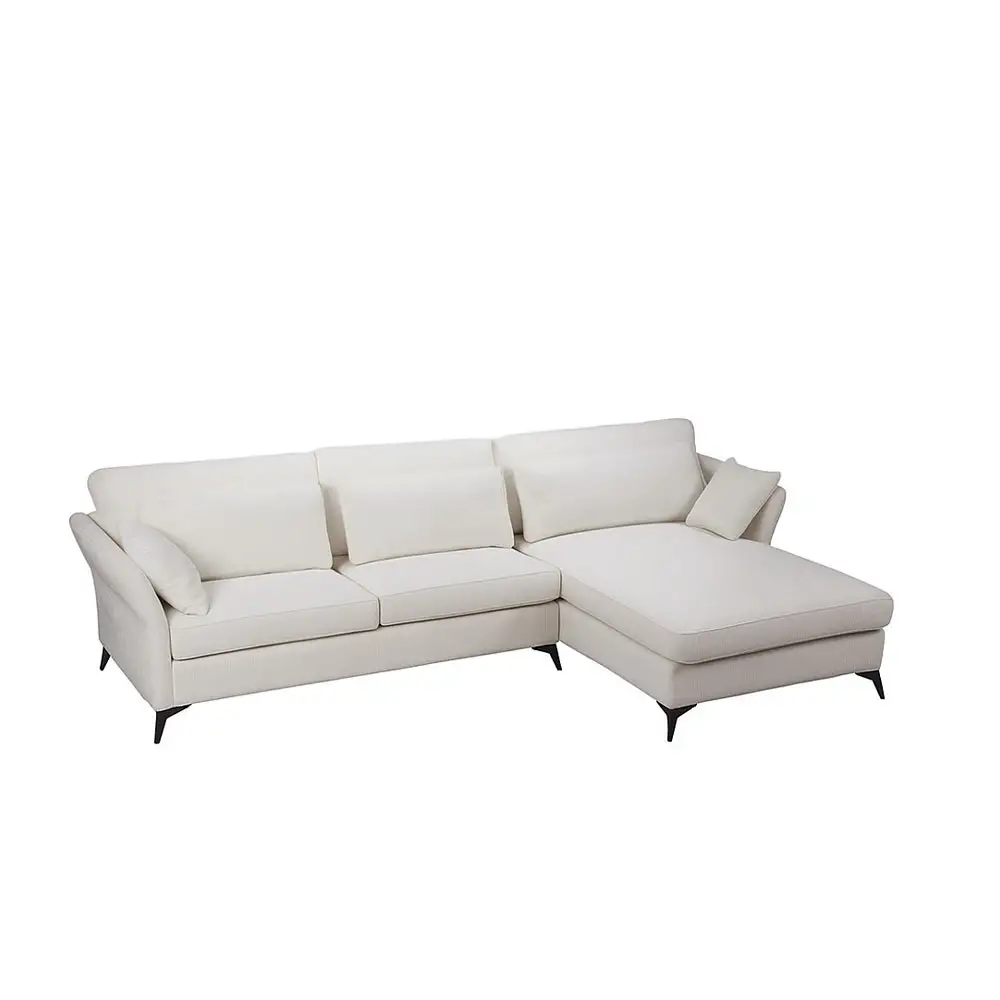 LIBERTA PARFAIT ΚΑΝΑΠΕΣ ΓΩΝΙΑ ΔΕΞΙΑ BEIGE LEGASY 15 307x185x92cm