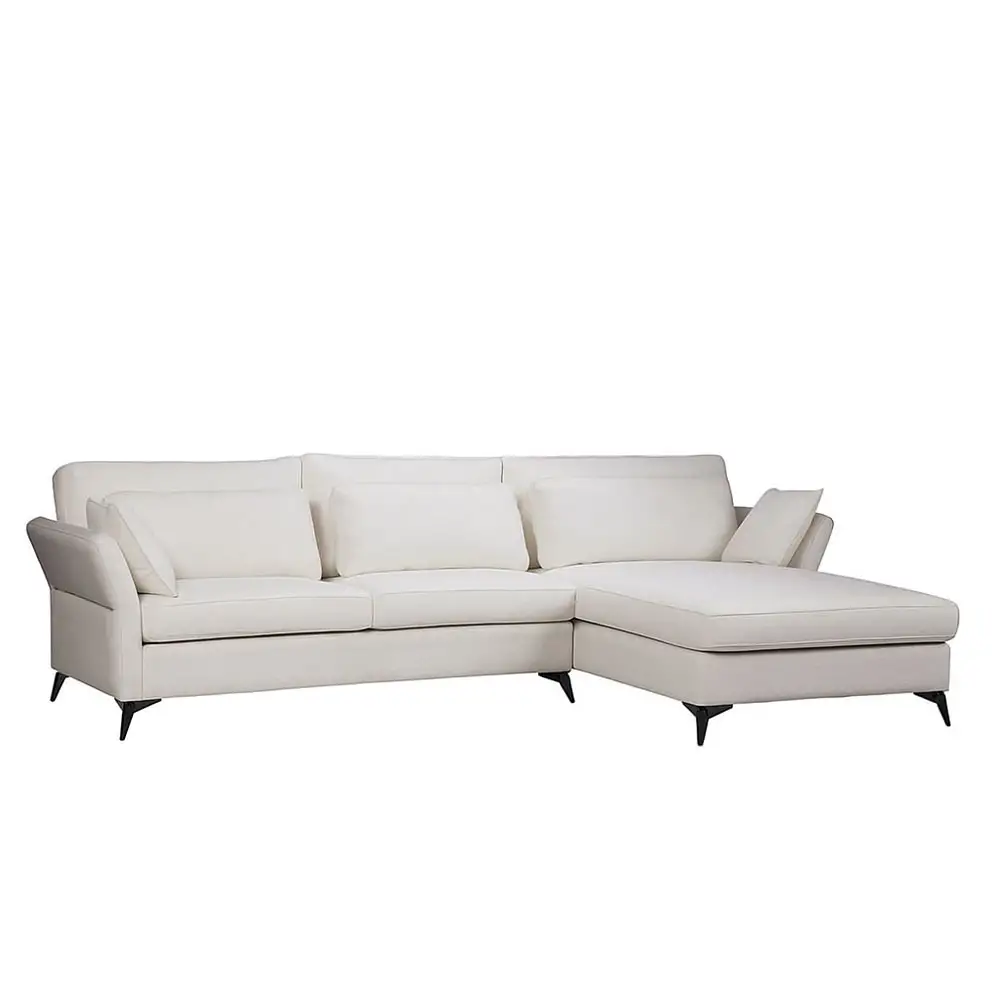 LIBERTA PARFAIT ΚΑΝΑΠΕΣ ΓΩΝΙΑ ΔΕΞΙΑ BEIGE LEGASY 15 307x185x92cm