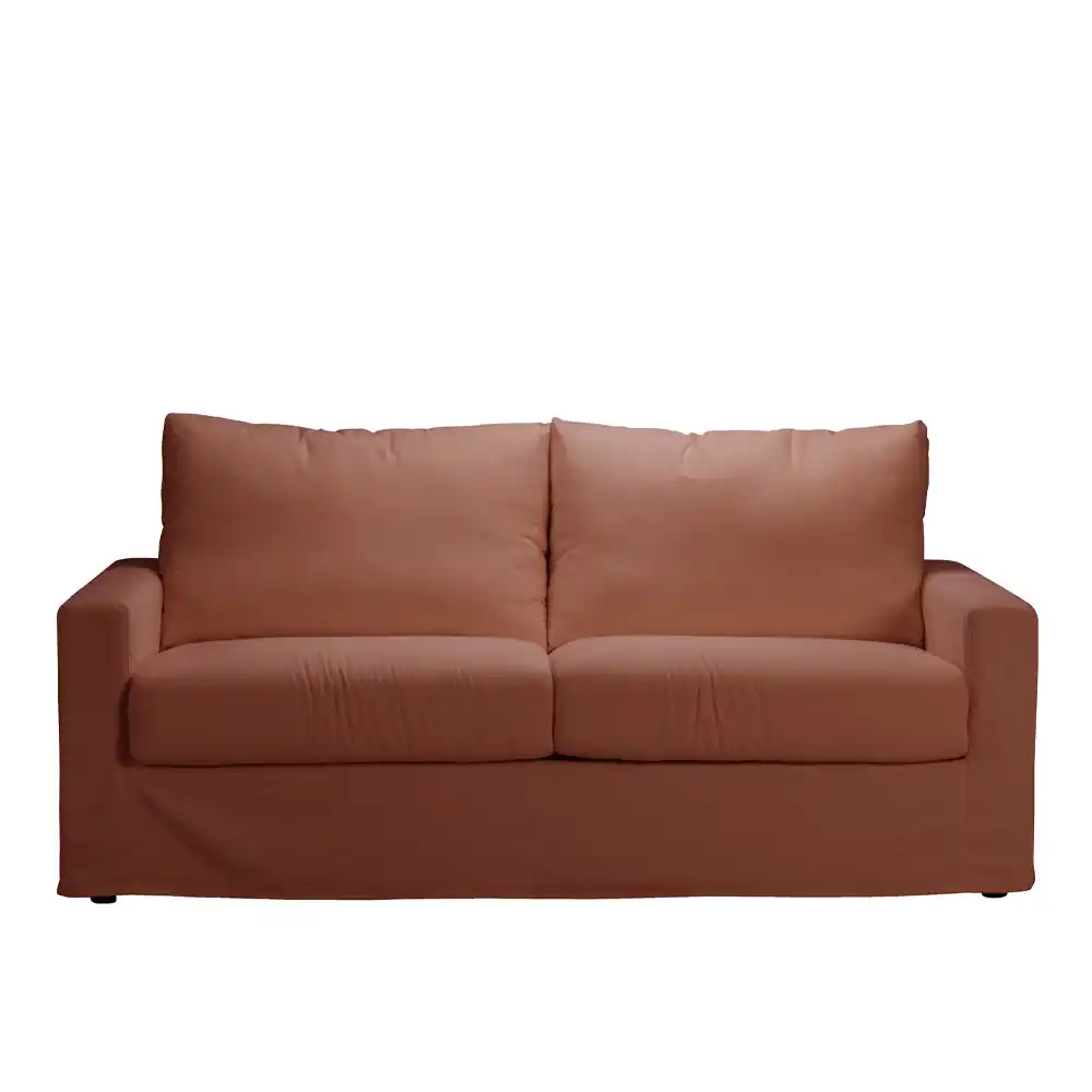 LIBERTA ITHAKI ΚΑΝΑΠΕΣ ΚΡΕΒΑΤΙ 3ΘΕΣΙΟΣ TERRACOTTA SCALA 57 190x94x90cm