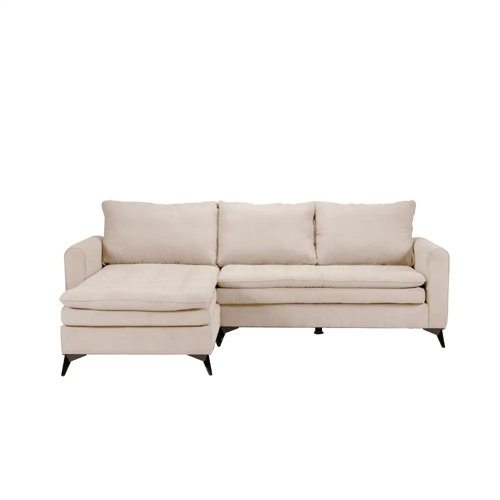 LIBERTA SCANDALO ΚΑΝΑΠΕΣ ΓΩΝΙΑ ΑΝΑΣΤΡΕΨΙΜΗ CREAM ASTI 1 265x188x99cm