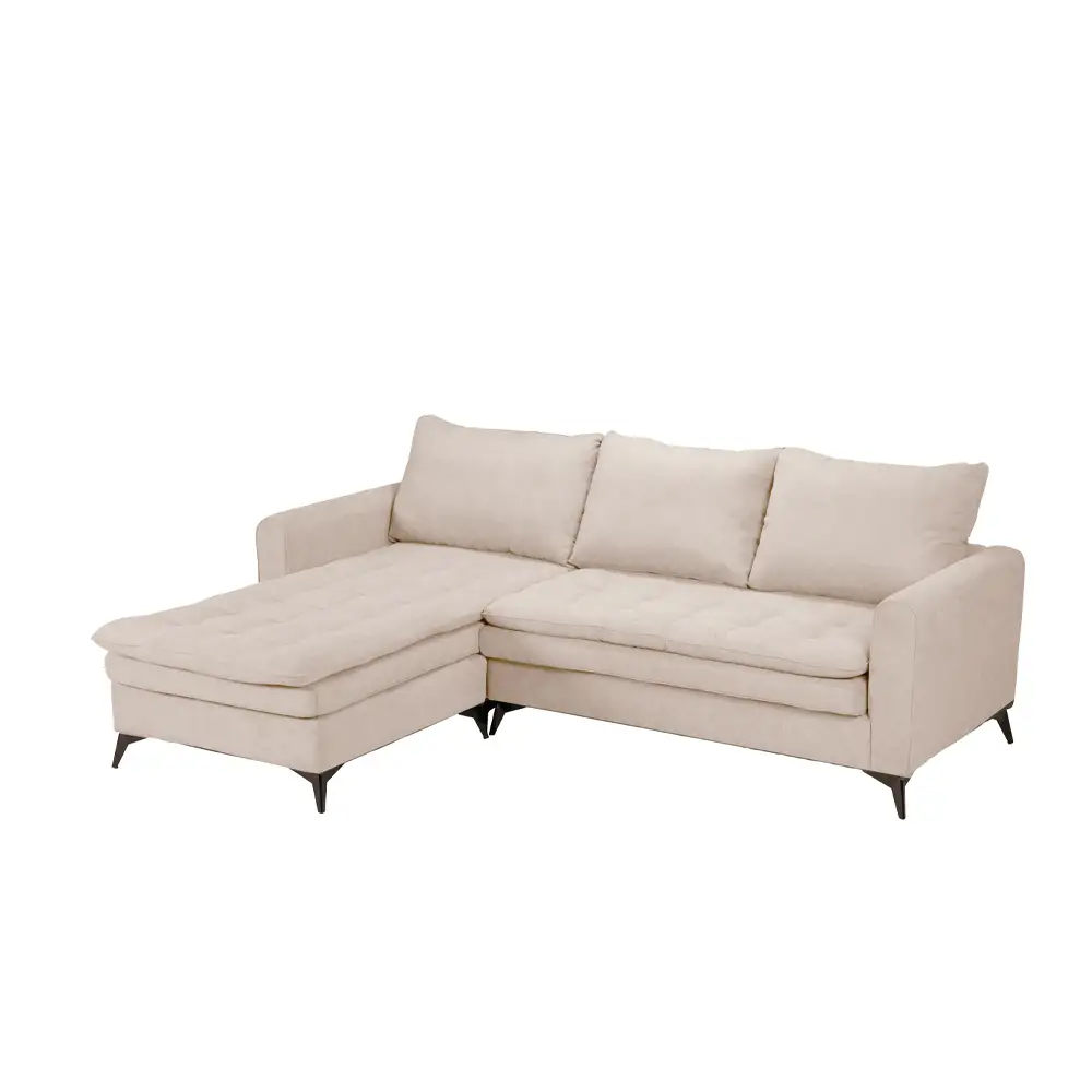 LIBERTA SCANDALO ΚΑΝΑΠΕΣ ΓΩΝΙΑ ΑΝΑΣΤΡΕΨΙΜΗ CREAM ASTI 1 265x188x99cm