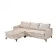 LIBERTA SCANDALO ΚΑΝΑΠΕΣ ΓΩΝΙΑ ΑΝΑΣΤΡΕΨΙΜΗ CREAM ASTI 1 265x188x99cm
