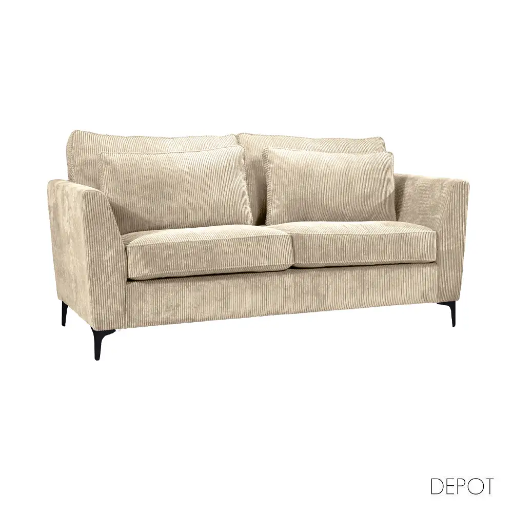 LIBERTA FOREVER ΚΑΝΑΠΕΣ 2ΘΕΣΙΟΣ BEIGE LINCOLN 03 183x96x93cm