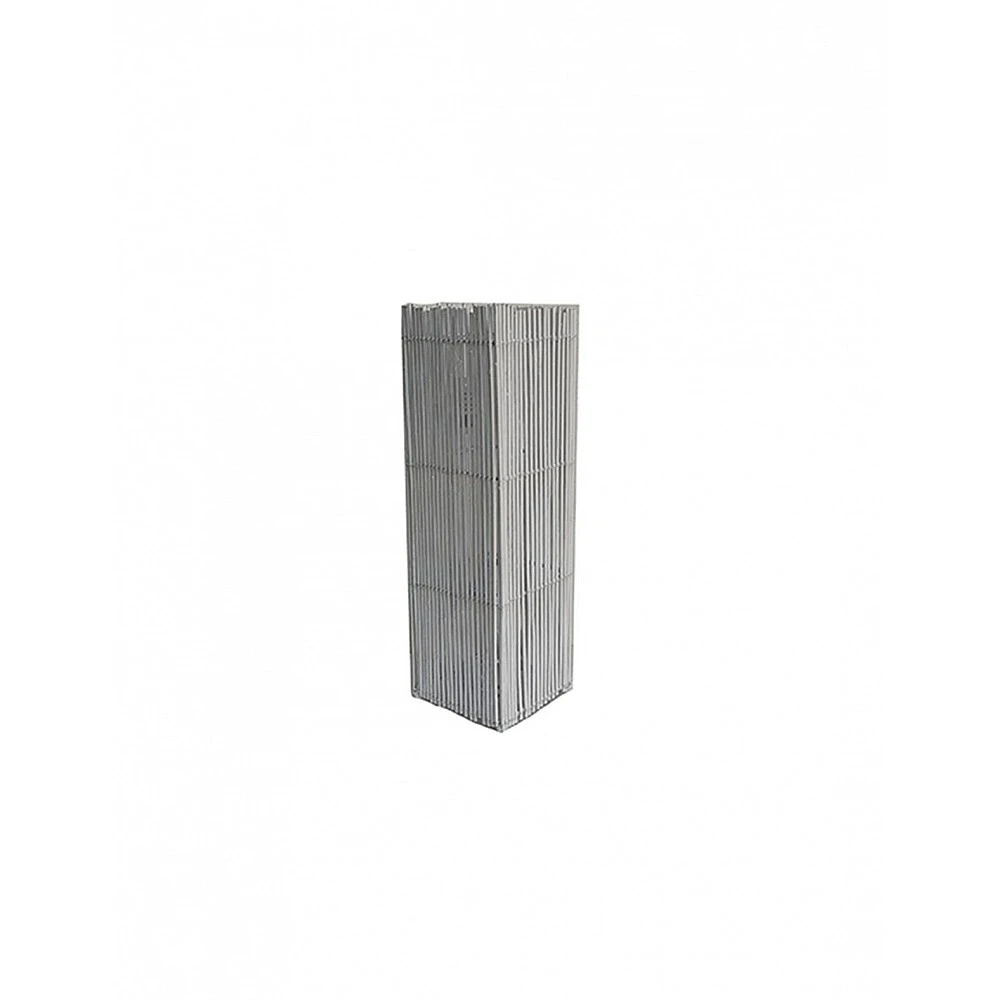 Φωτιστικό δαπέδου bamboo λευκό χρ.  16x16x53