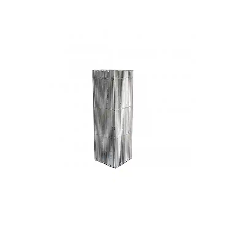 Φωτιστικό δαπέδου bamboo λευκό χρ.  16x16x53