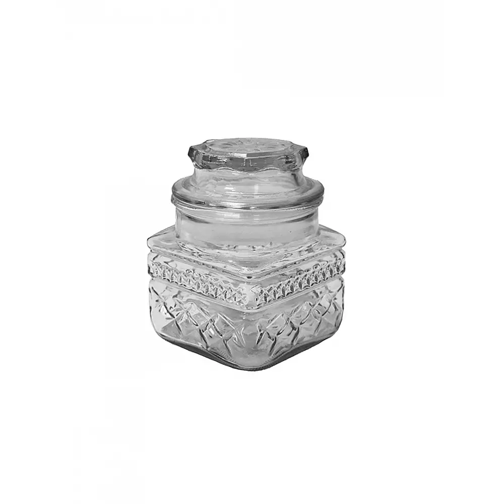 Γυάλα με καπάκι vintage 11x11x14 0. 7LT