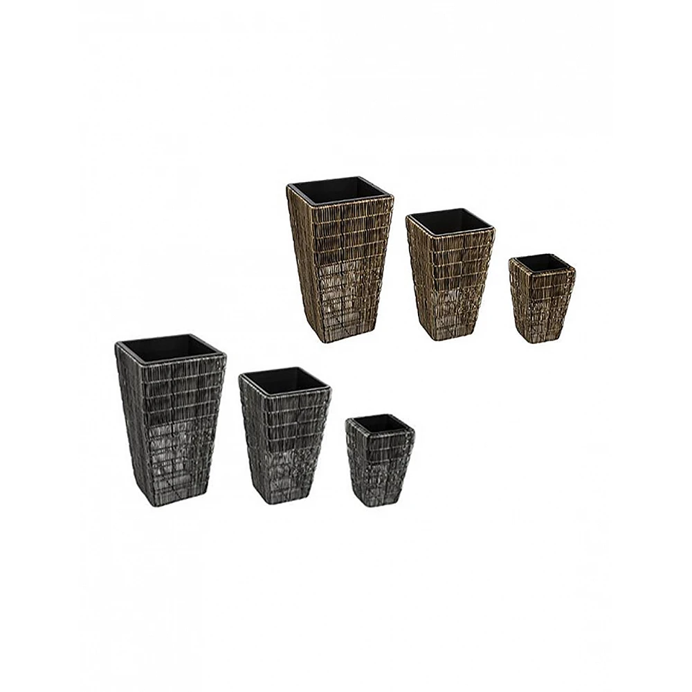 Κασπώ pp rattan 36,5x36,5x66,5