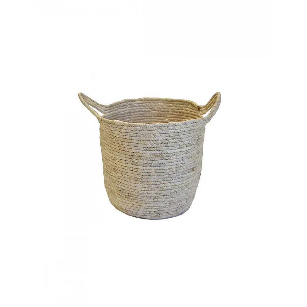 Καλάθι φυσικό εκρού 45x45